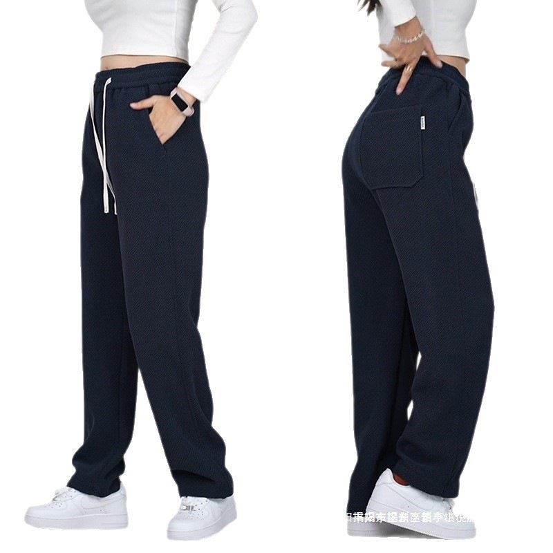 Twill Knit Casual Pants - Men's Comfortable Breathable Daily Wear Trousers for Work and Leisure - Image 3