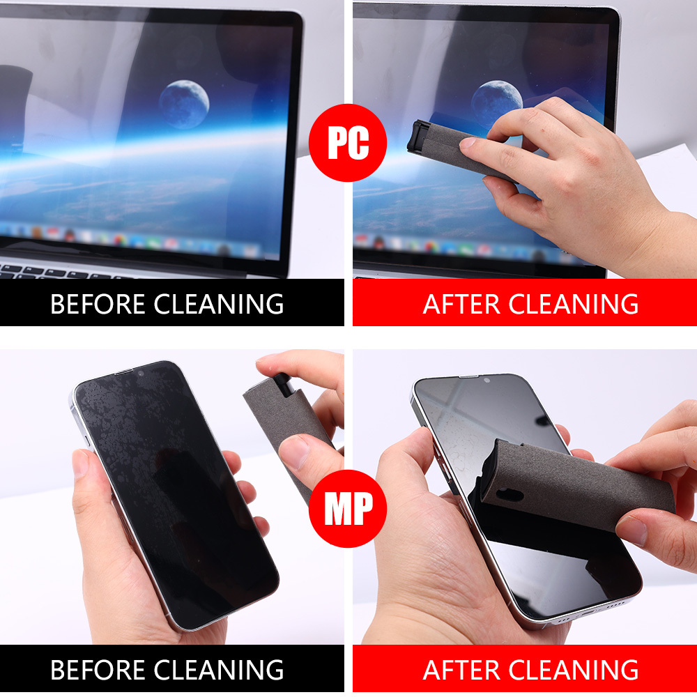 Mobile Phone Screen Cleaner Artifact Storage Integrated Mobile Phone Portable Computer Screen Cleaner Set - Image 7