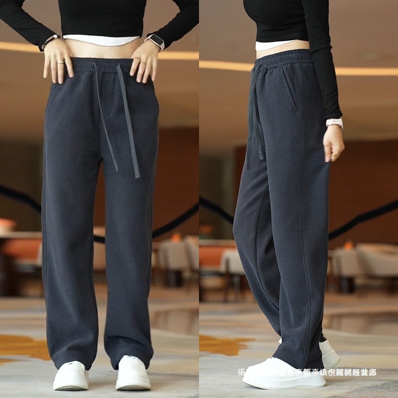 Twill Knit Casual Pants - Men's Comfortable Breathable Daily Wear Trousers for Work and Leisure - Image 7